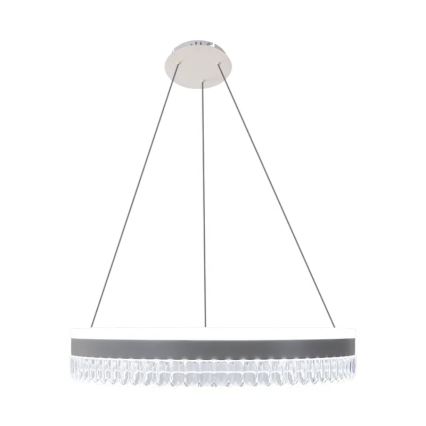 LED Hämardatav kristall-lühter LED/80W/230V 3000-6500K valge + kaugjuhtimispult
