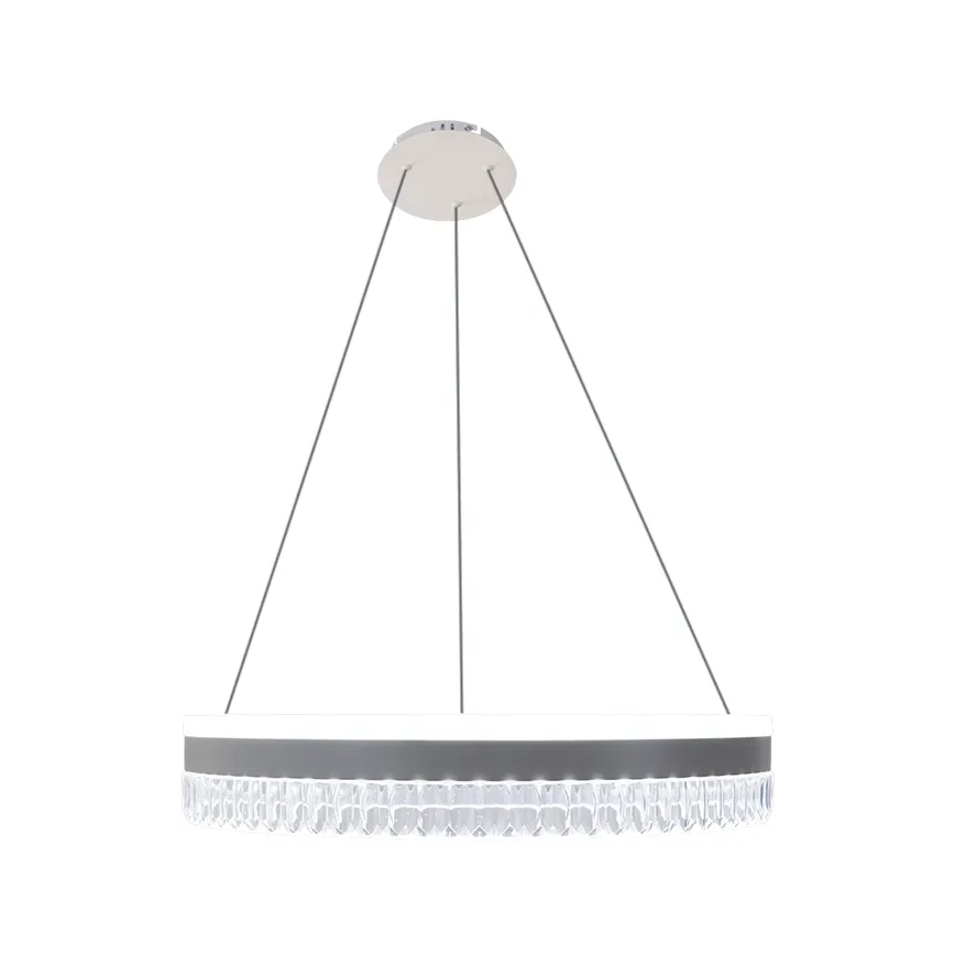 LED Hämardatav kristall-lühter LED/80W/230V 3000-6500K valge + kaugjuhtimispult