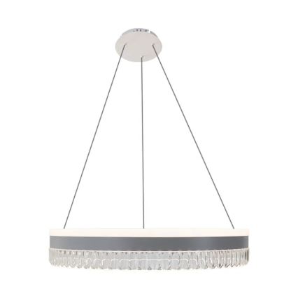 LED Hämardatav kristall-lühter LED/80W/230V 3000-6500K valge + kaugjuhtimispult