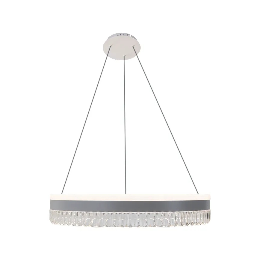 LED Hämardatav kristall-lühter LED/80W/230V 3000-6500K valge + kaugjuhtimispult