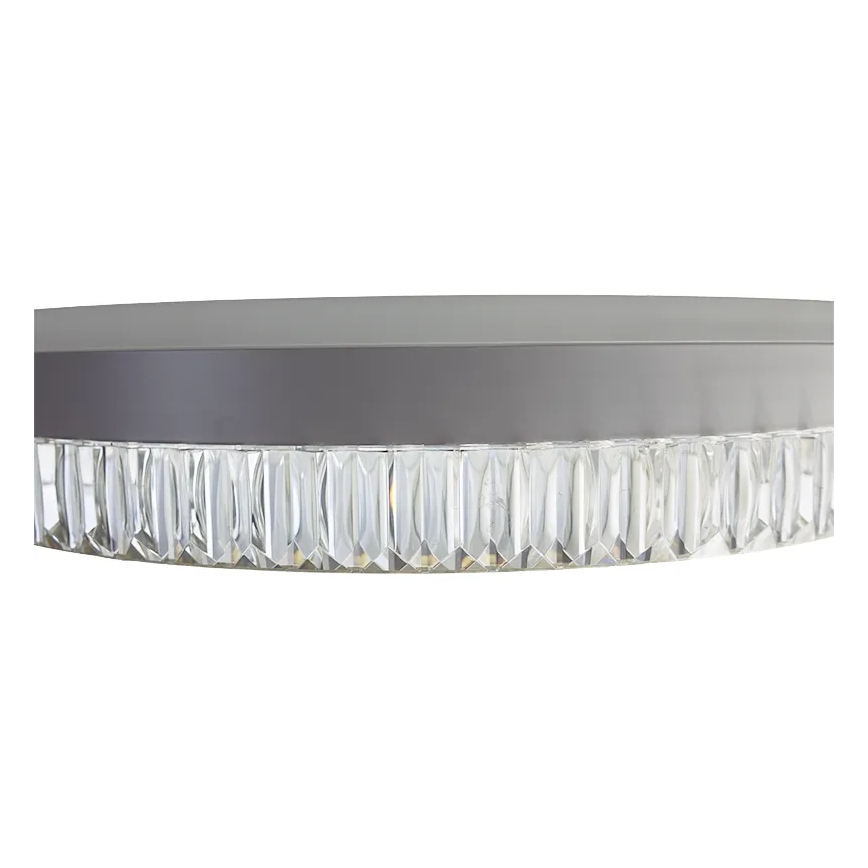 LED Hämardatav kristall-lühter LED/80W/230V 3000-6500K valge + kaugjuhtimispult