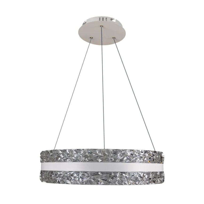 LED Hämardatav kristall-lühter LED/80W/230V 3000-6500K valge + kaugjuhtimispult