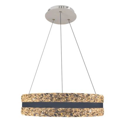 LED Hämardatav kristall-lühter LED/80W/230V 3000-6500K valge + kaugjuhtimispult