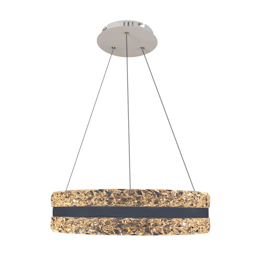 LED Hämardatav kristall-lühter LED/80W/230V 3000-6500K valge + kaugjuhtimispult