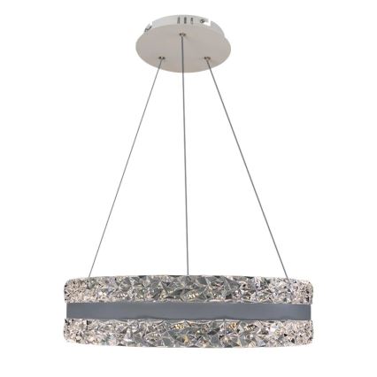 LED Hämardatav kristall-lühter LED/80W/230V 3000-6500K valge + kaugjuhtimispult