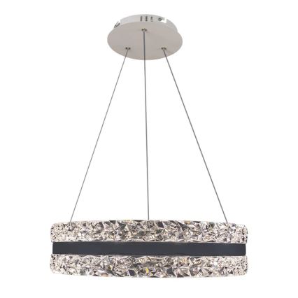 LED Hämardatav kristall-lühter LED/80W/230V 3000-6500K valge + kaugjuhtimispult