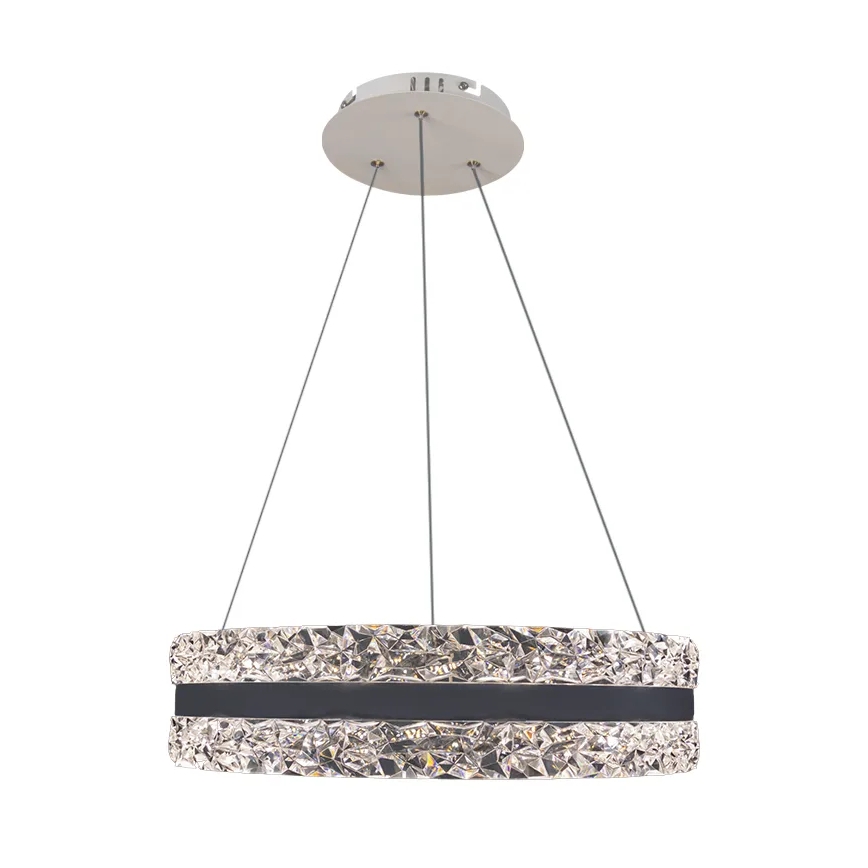 LED Hämardatav kristall-lühter LED/80W/230V 3000-6500K valge + kaugjuhtimispult