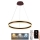 LED Hämardatav lühter LED/85W/230V 3000-6500K d. 60 cm + kaugjuhtimispult
