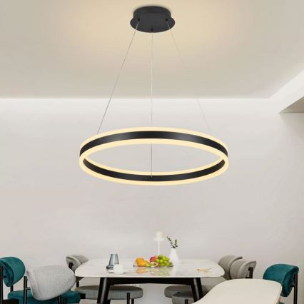 LED Hämardatav lühter LED/85W/230V 3000-6500K d. 60 cm + kaugjuhtimispult