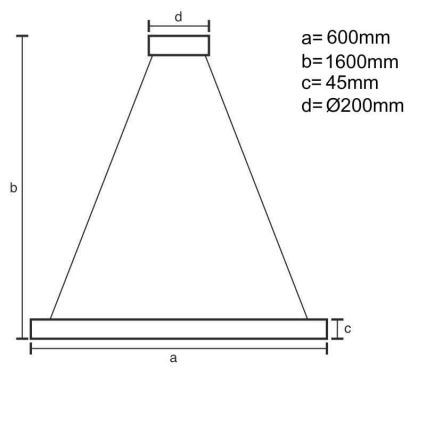 LED Hämardatav lühter LED/85W/230V 3000-6500K + kaugjuhtimispult