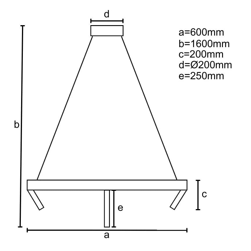 LED Hämardatav lühter LED/85W/230V 3000-6500K + kaugjuhtimispult