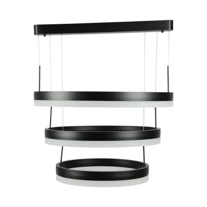 LED Hämardatav lühter LED/86W/230V 3000K must