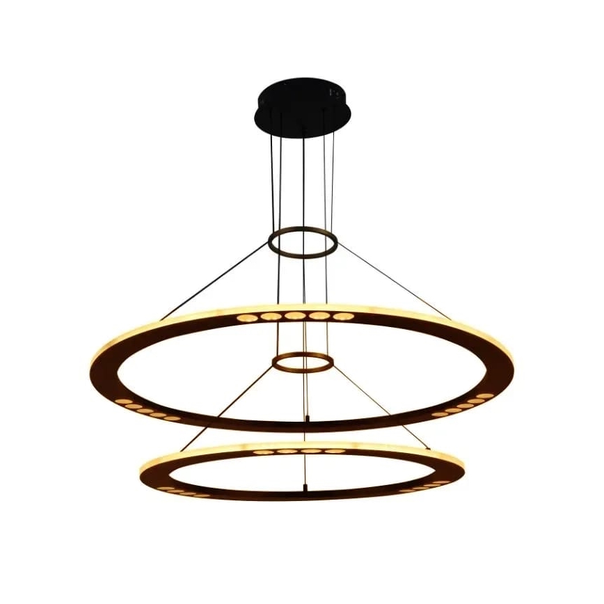 LED Hämardatav lühter LED/90W/230V 3000-6500K + kaugjuhtimispult