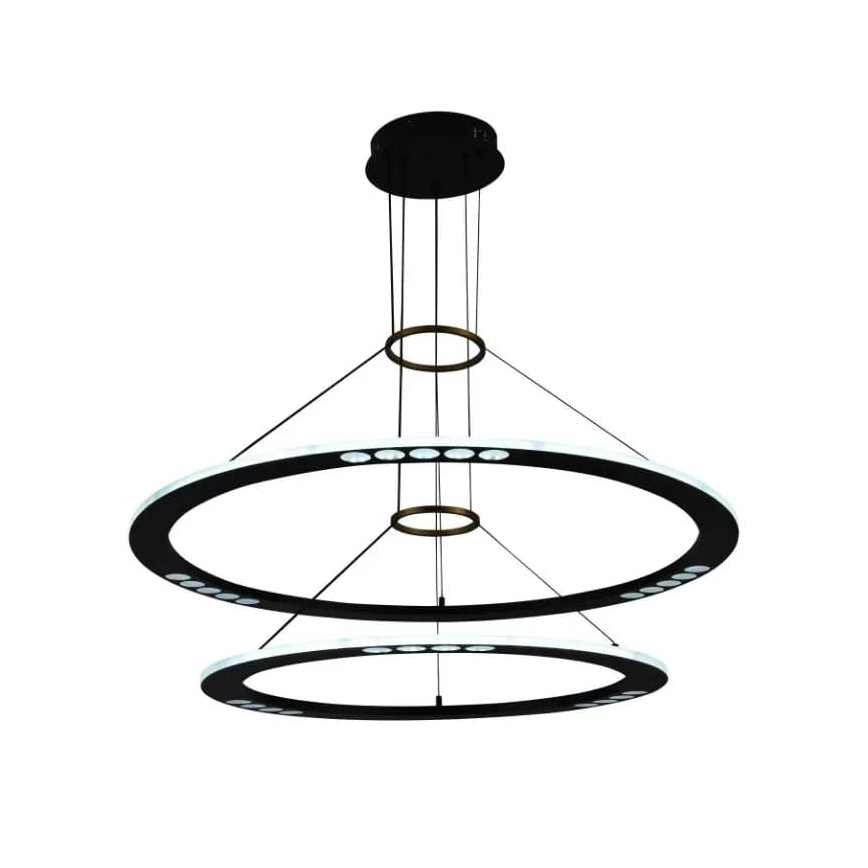 LED Hämardatav lühter LED/90W/230V 3000-6500K + kaugjuhtimispult