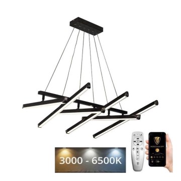 LED Hämardatav lühter LED/90W/230V 3000-6500K + kaugjuhtimispult