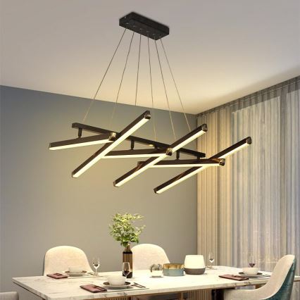 LED Hämardatav lühter LED/90W/230V 3000-6500K + kaugjuhtimispult