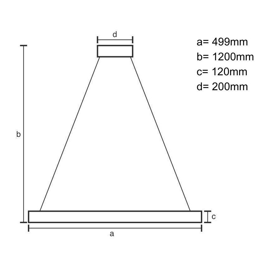 LED Hämardatav kristall lühter LED/90W/230V 3000-6500K must + kaugjuhtimispult