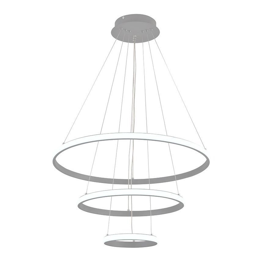 LED Hämardatav lühter LED/90W/230V 3000-6500K + kaugjuhtimispult