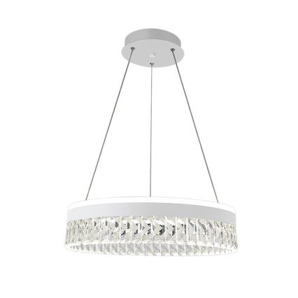 LED Hämardatav kristall lühter LED/90W/230V 3000-6500K valge + kaugjuhtimispult