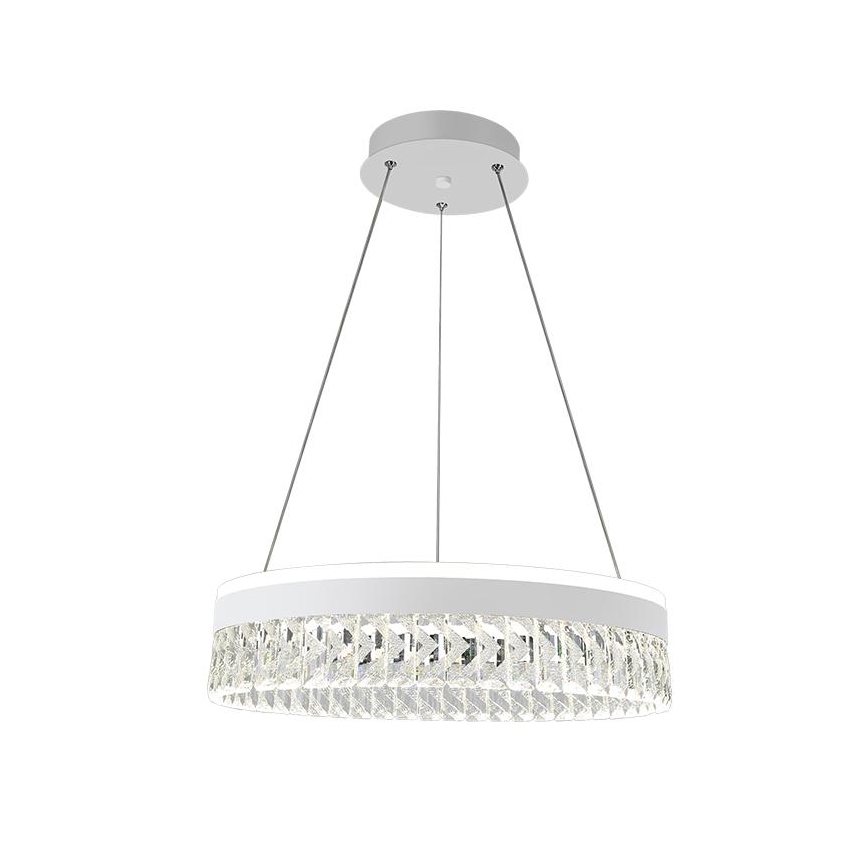 LED Hämardatav kristall lühter LED/90W/230V 3000-6500K valge + kaugjuhtimispult