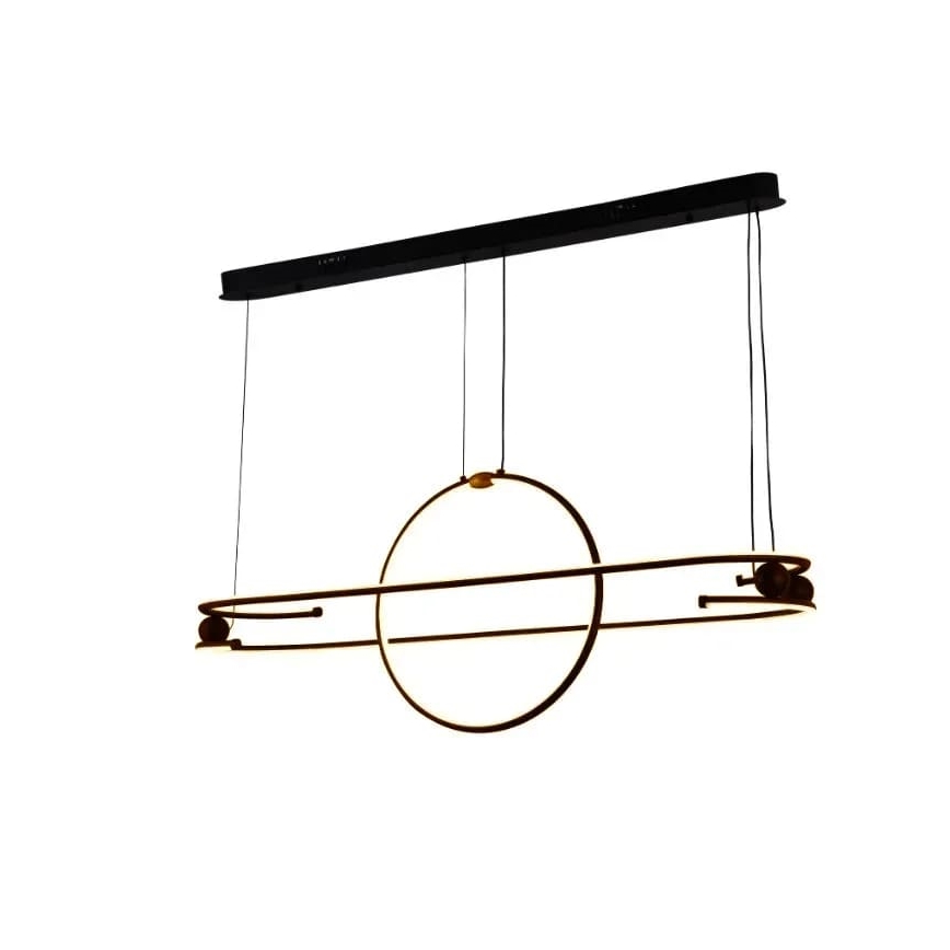 LED Hämardatav lühter LED/95W/230V 3000-6500K + kaugjuhtimispult