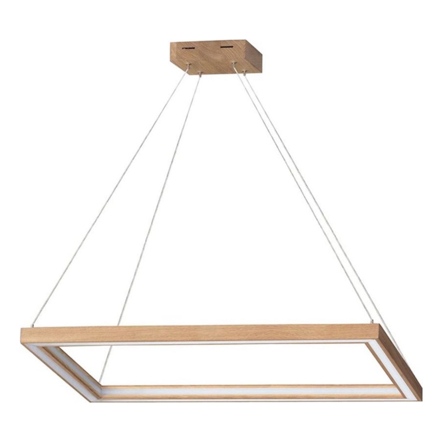 LED Hämardatav lühter LEGNO 2xLED/33W/230V tamm