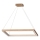 LED Hämardatav lühter LEGNO 2xLED/33W/230V tamm