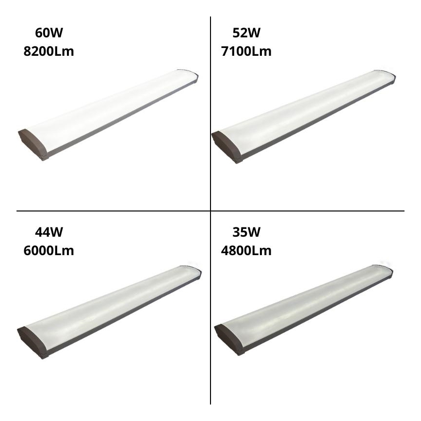 LED Hämardatav luminofoor hele LED/35W/44W/52W/60W/230V 4000K 120 cm