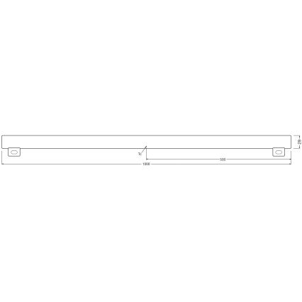 LED Hämardatav luminofoor toru S14s/9,9W/230V 2700K 100 cm CRI 90 - Osram