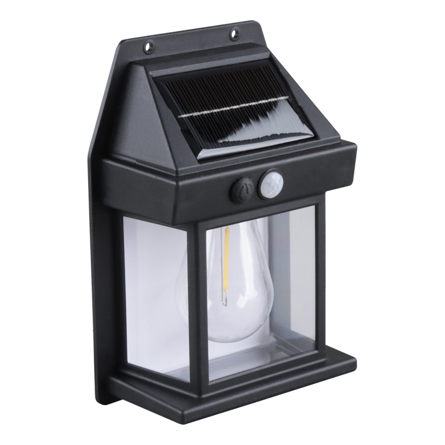 LED-hämardatav päikeselatern anduriga LED/3,7V IP44 1200 mAh