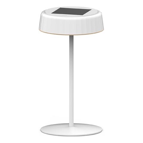 LED Hämardatav päikesepaneeliga laetav laualamp VIVIEN LED/3W/5V 2700K 1600 mAh IP54 valge