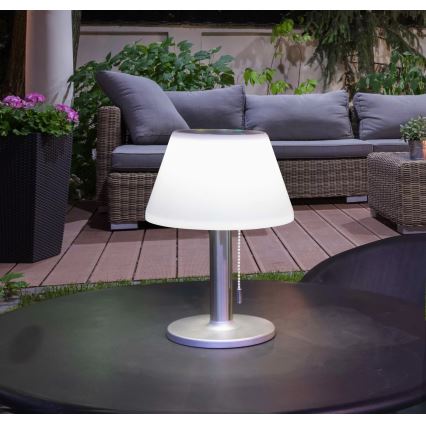LED Hämardatav päikesepaneeliga lamp VIOLA LED/3,7V 1200 mAh IP44