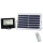 LED Hämardatav päikesepaneeliga prožektor LED/12W/3,2V 4000K IP65 + Pult