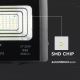 LED Hämardatav päikesepaneeliga prožektor LED/12W/3,2V 4000K IP65 + Pult