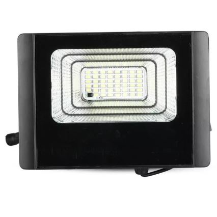 LED Hämardatav päikesepaneeliga prožektor LED/12W/3,2V 6000K IP65 5000 mAh + kaugjuhtimispult