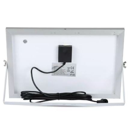 LED Hämardatav päikesepaneeliga prožektor LED/12W/3,2V 6000K IP65 5000 mAh + kaugjuhtimispult