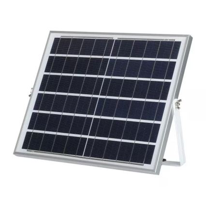 LED Hämardatav päikesepaneeliga prožektor LED/16W/3,2V 4000K IP65 10000 mAh + kaugjuhtimispult