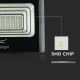 LED Hämardatav päikesepaneeliga prožektor LED/20W/6,4V 4000K IP65 + pult
