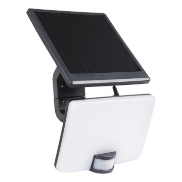 LED Hämardatav päikesepaneeliga prožektor liikumisanduriga LED/10W/3000 mAh 4000K IP54