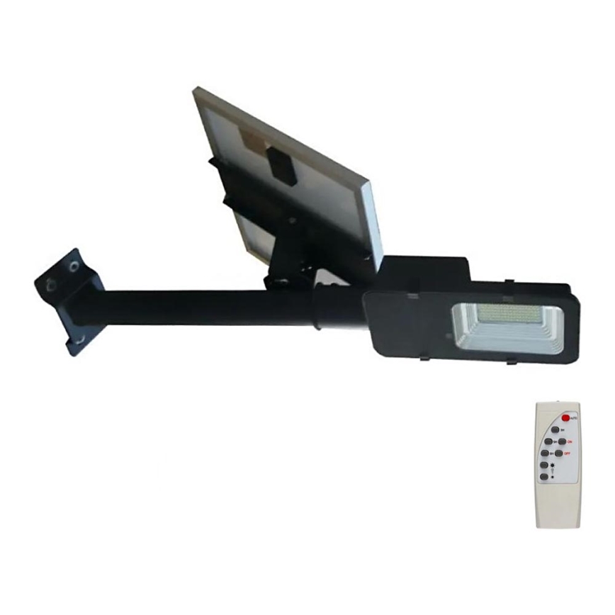 LED Hämardatav päikesepaneeliga tänav lamp LED/50W/6,4V 6000K IP65 50000 mAh + kaugjuhtimispult