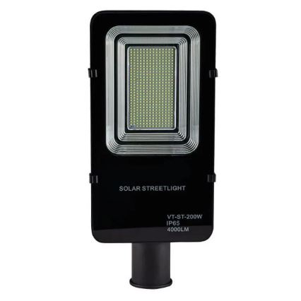 LED Hämardatav päikesepaneeliga tänav lamp LED/50W/6,4V 6000K IP65 50000 mAh + kaugjuhtimispult