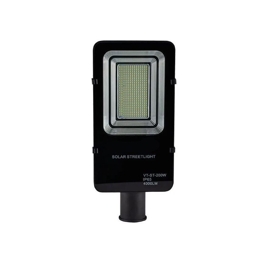 LED Hämardatav päikesepaneeliga tänav lamp LED/50W/6,4V 6000K IP65 50000 mAh + kaugjuhtimispult