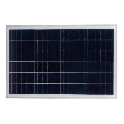 LED Hämardatav päikesepaneeliga tänav lamp LED/50W/6,4V 6000K IP65 50000 mAh + kaugjuhtimispult