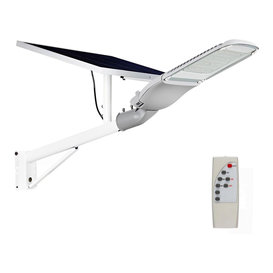 LED Hämardatav päikesepaneeliga tänavalamp SAMSUNG CHIP LED/50W/6,4V 4000K IP65 30000 mAh + kaugjuhtimispult