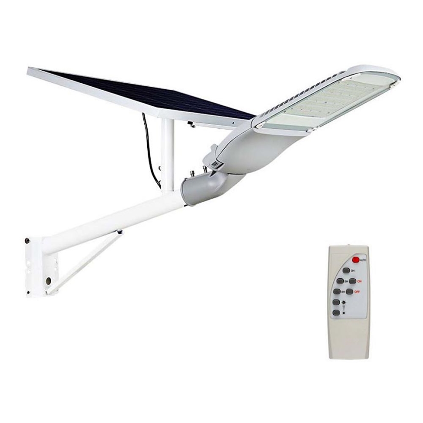 LED Hämardatav päikesepaneeliga tänavalamp SAMSUNG CHIP LED/50W/6,4V 6000K IP65 30000 mAh + kaugjuhtimispult