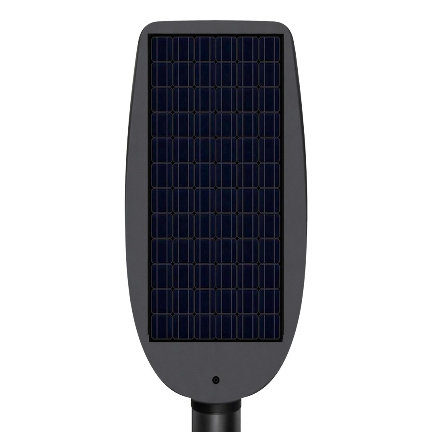 Hämardatav LED-päikese tänavavalgusti anduriga VENICE LED/200W/3,2V 12000 mAh IP65 must + kaugjuhtimispult