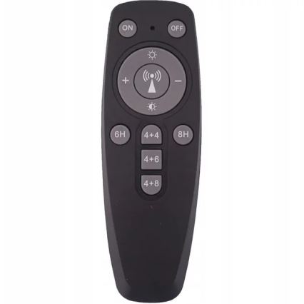 LED-hämardatav päikesereflektor LED/50W/3,2V 5000K 6000 mAh IP65 must + kaugjuhtimispult