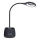 LED Hämardatav paindlik laetav laualamp LUSIA LED/5W/5V 3000/4000K 1200 mAh must
