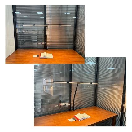 LED Hämardatav puutetundlik paindlik laualamp LED/36W/230V 3000-6500K CRI 92 must