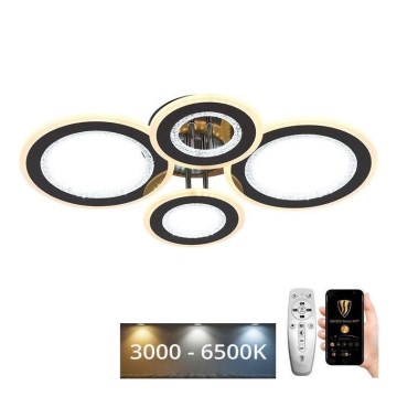 LED Hämardatav pinnale kinnitatav lühter LED/100W/230V 3000-6500K + kaugjuhtimispult